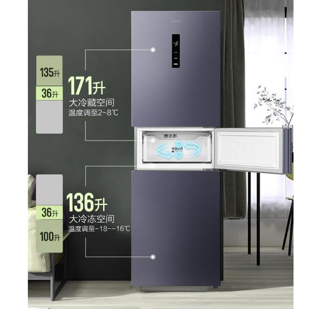 冰箱运转音屡创新低双11三款静音冰箱推荐尊龙凯时网35dB 34dB 33国产(图7)