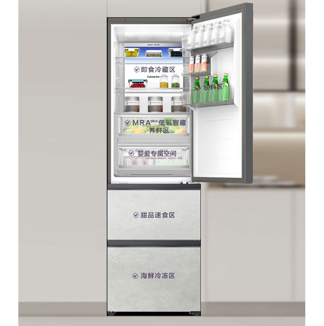 ？西门子 松下 卡萨帝各有不错的产品尊龙AG网站年底大容量高端冰箱怎么选(图3)